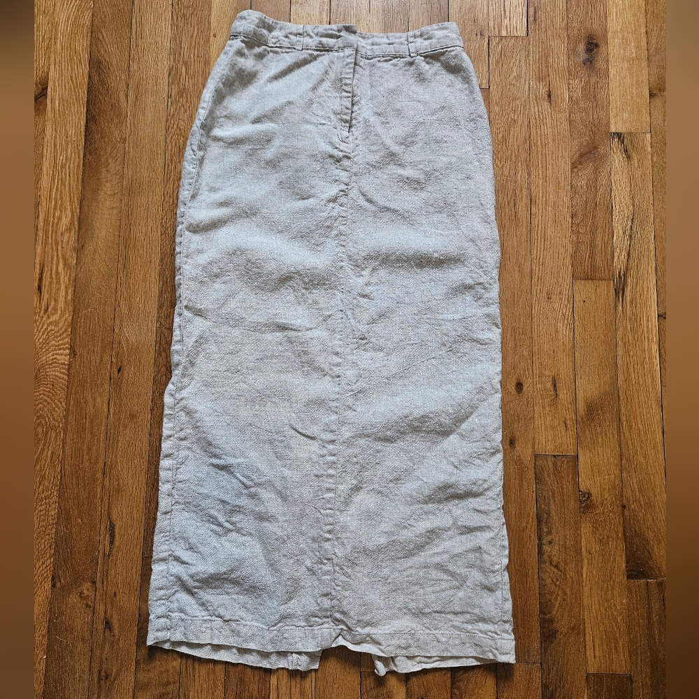 Reformation Cream Maxi Skirt